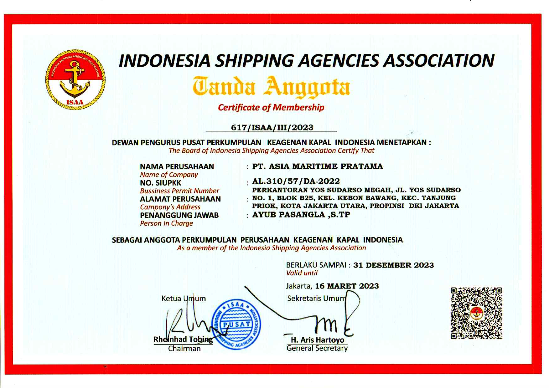 Agency License Page 2