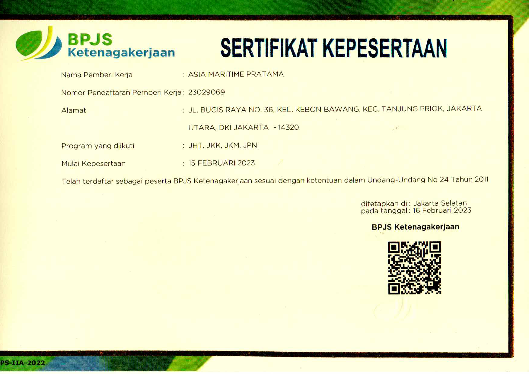 Agency License Page 3